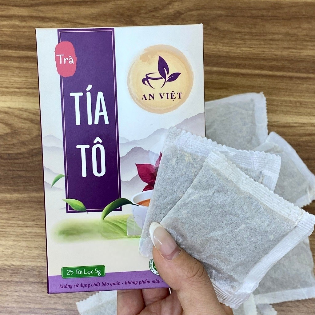 Trà Tía Tô An Việt 25 túi lọc 5 gam