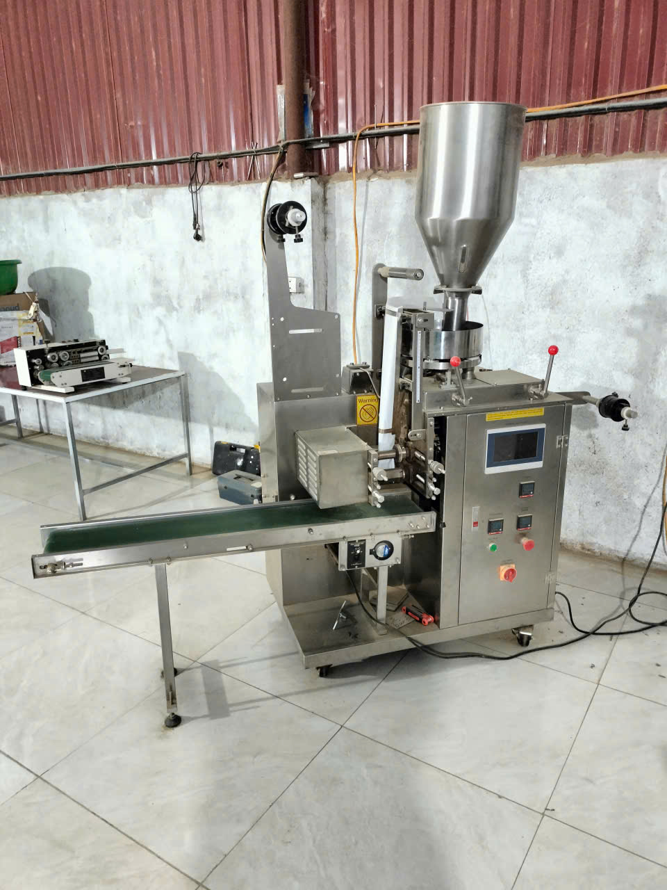 Máy đống trà túi lọc 3 trong 1 có tem chỉ model YD11